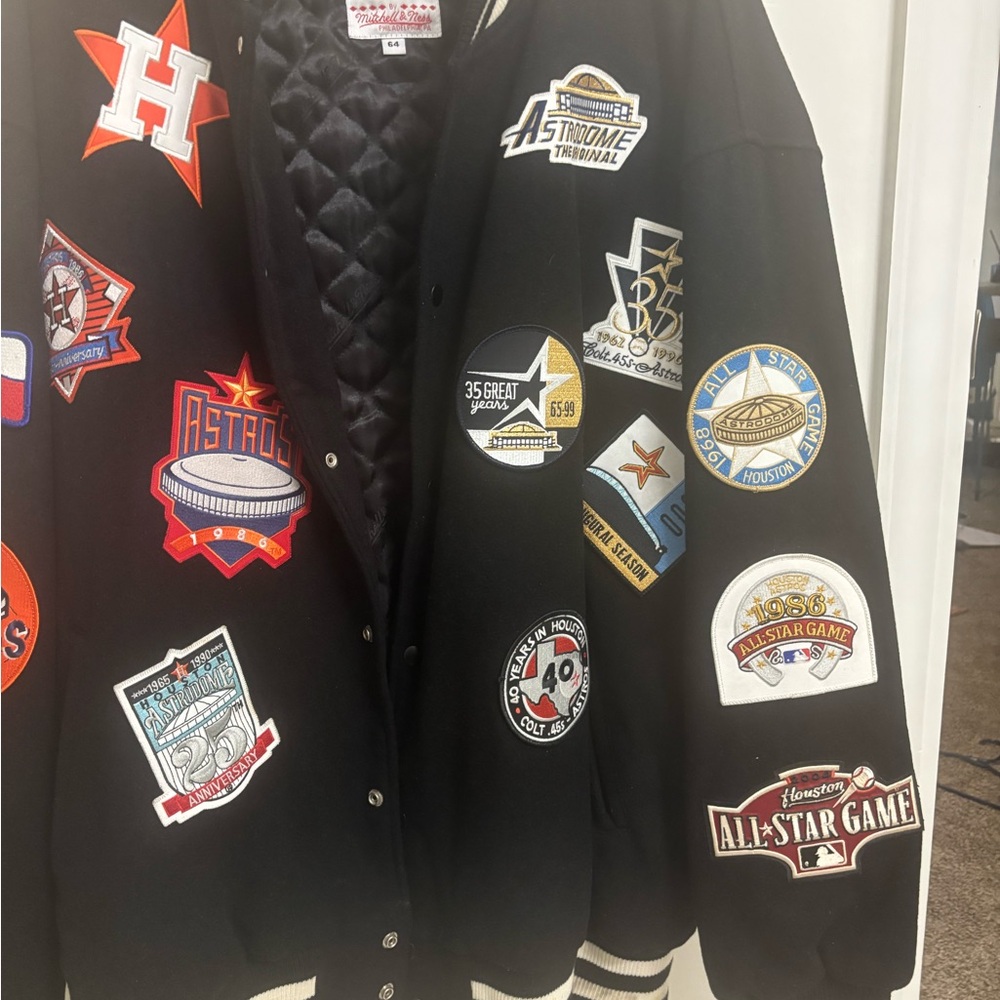 Houston Astros varsity jacket